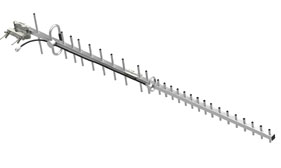 QUAD-BAND 800MHZ 850MHZ 900MHZ 1800MHZ 1900MHZ GSM EDGE HSPA CDMA TDMA PCS IDEN YAGI ANTENNA 18DB